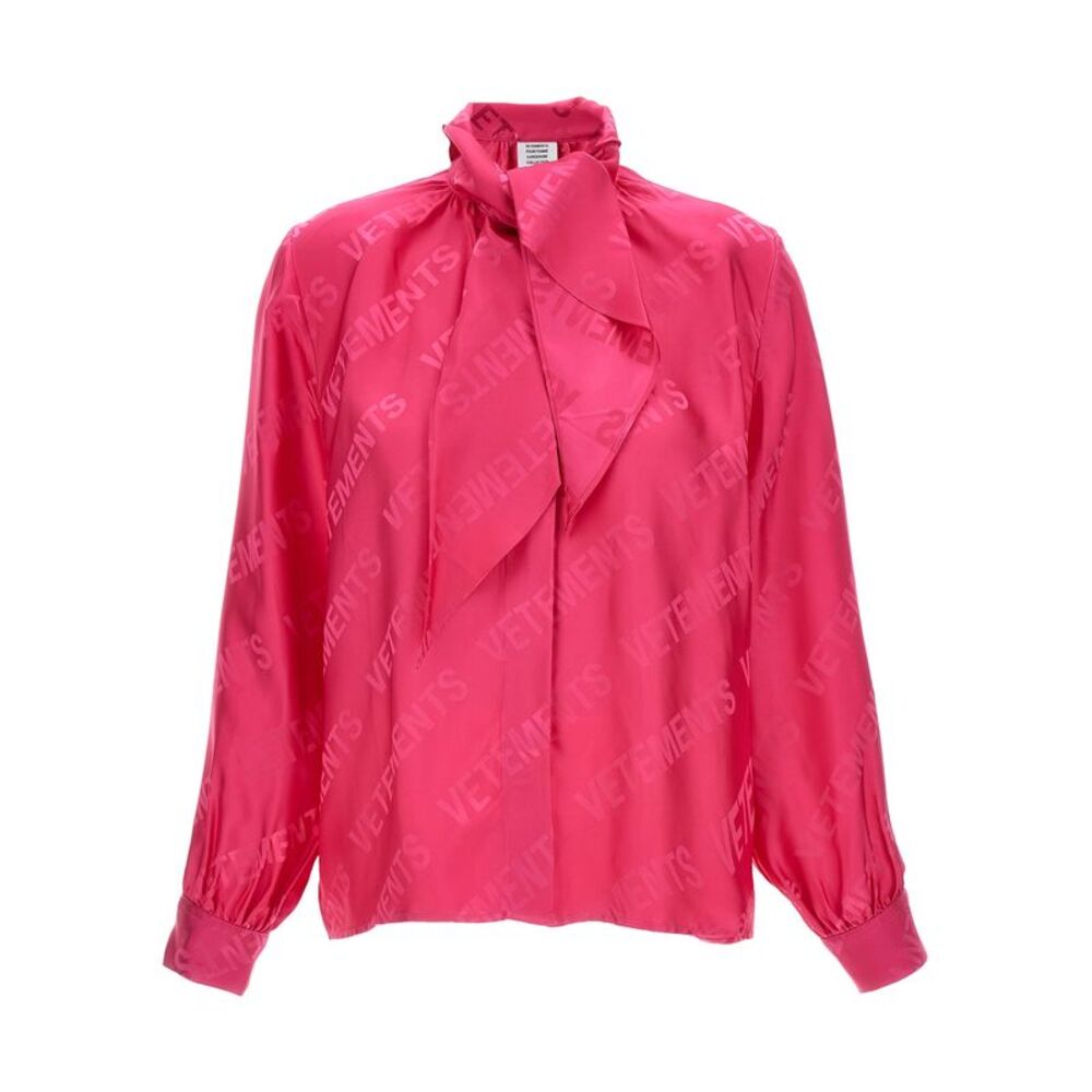 Vetements Fuchsia Viscose Women's Blouse